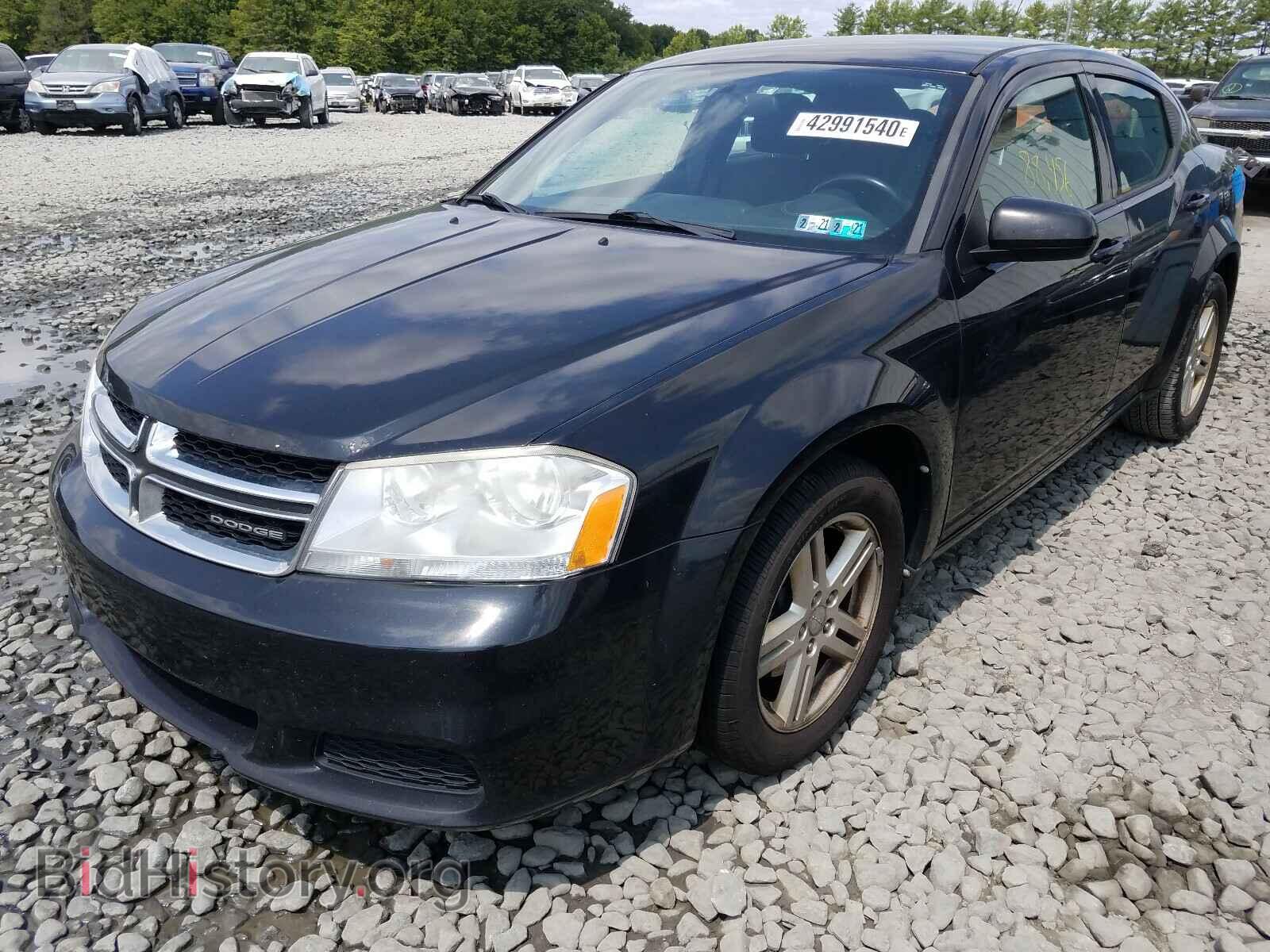 2011 DODGE AVENGER - VIN: 1B3BD1FB4BN531706 - Фото 2