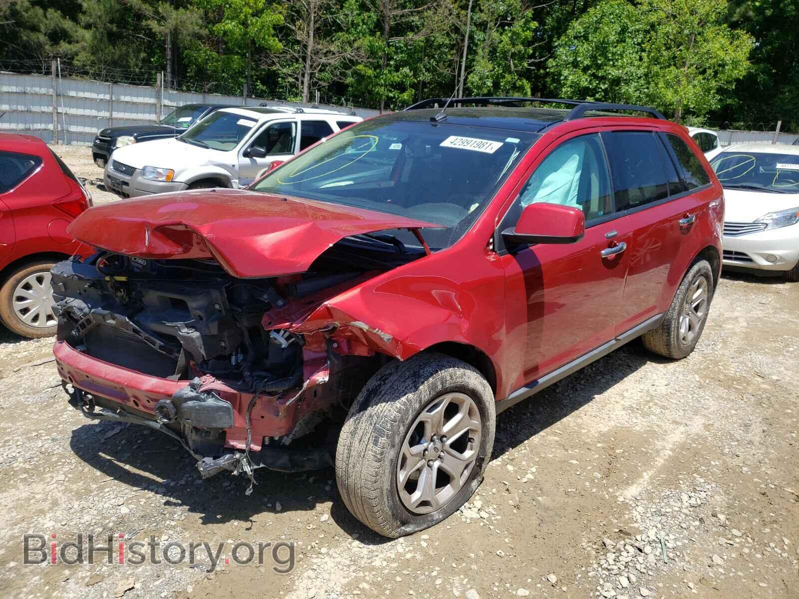2011 FORD EDGE - VIN: 2FMDK3JC2BBA85510 - Фото 2