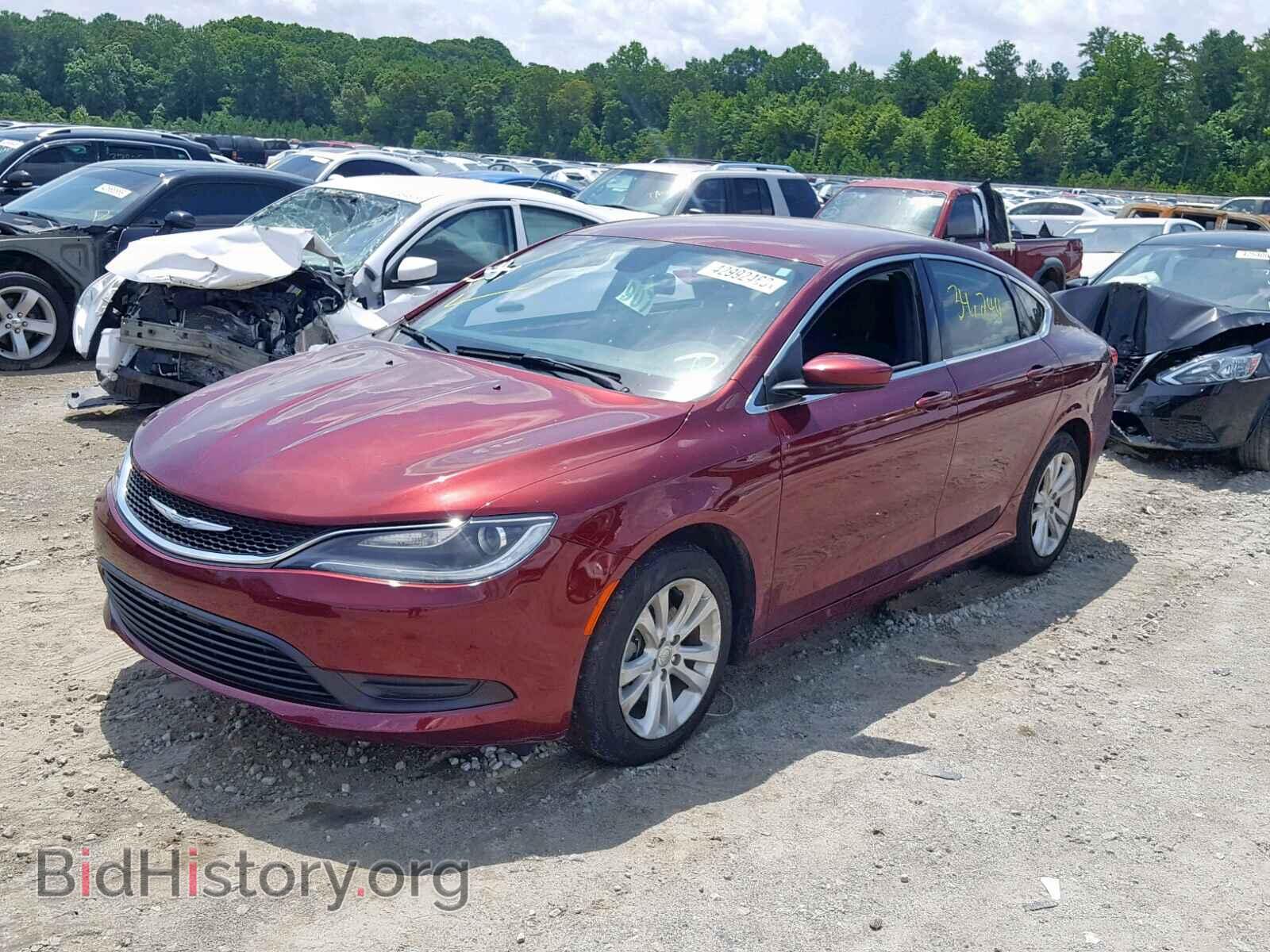 2016 CHRYSLER 200 - VIN: 1C3CCCFB6GN186109 - Фото 2