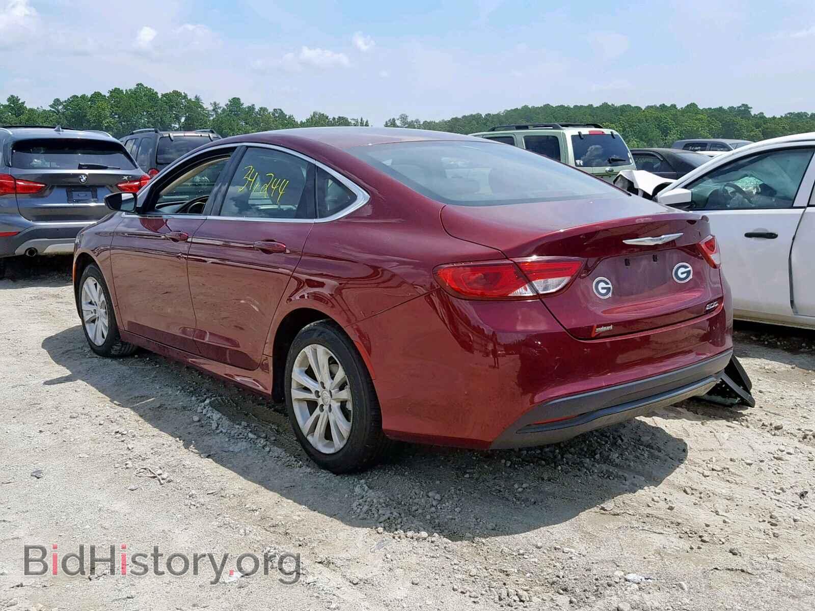 2016 CHRYSLER 200 - VIN: 1C3CCCFB6GN186109 - Фото 3