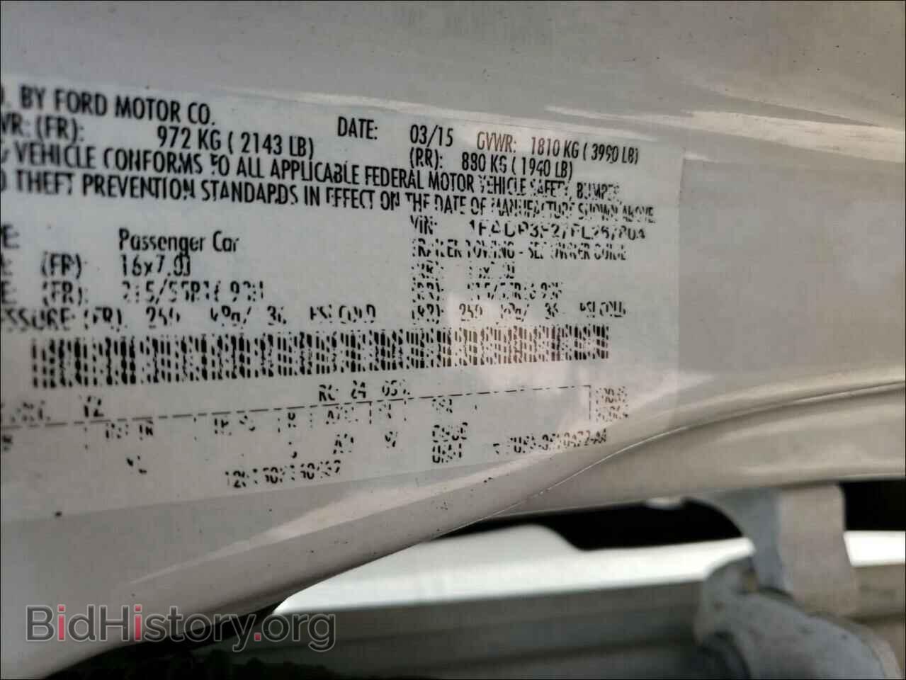 2015 FORD FOCUS - VIN: 1FADP3F27FL267804 - Фото 10