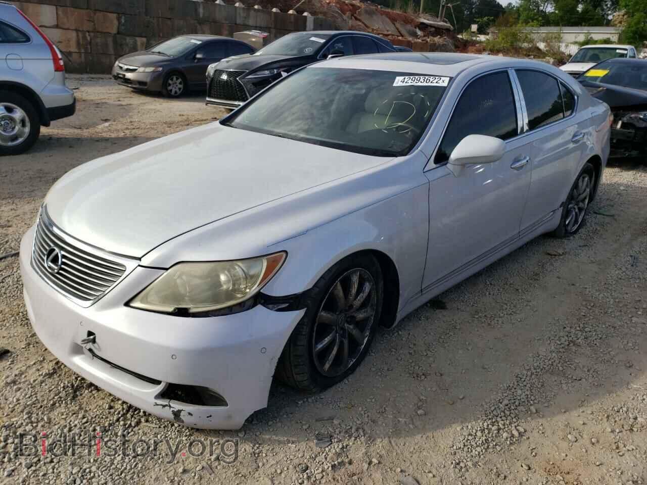 2008 LEXUS LS460 - VIN: JTHBL46F585070660 - Фото 2