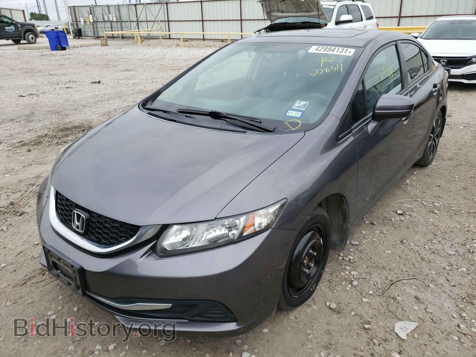 2015 HONDA CIVIC - VIN: 19XFB2F85FE028311 - Фото 2