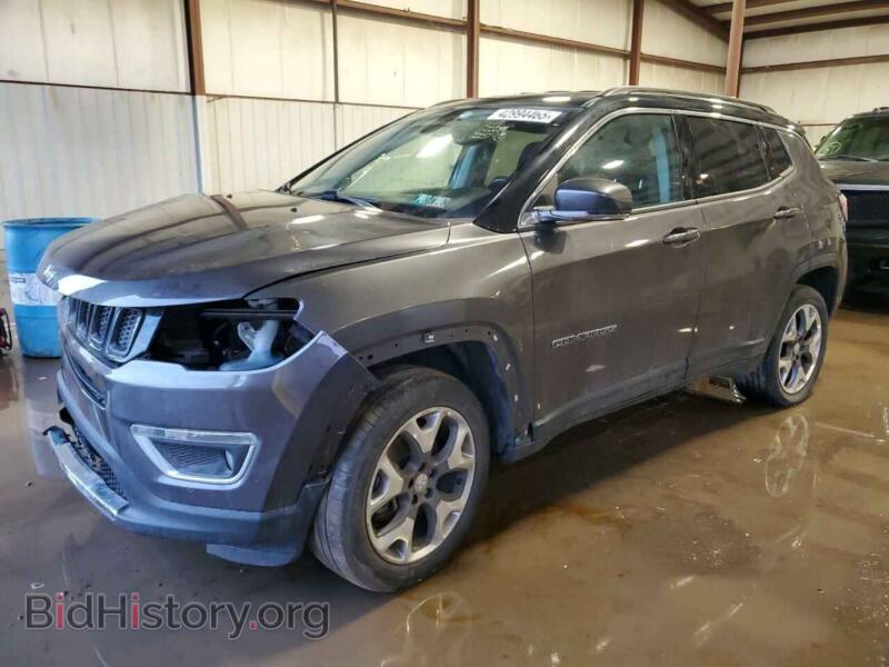 2020 Jeep COMPASS LIMITED (VIN 3C4NJDCB8LT251413) — photo 1 of 13, Copart, damage: front end