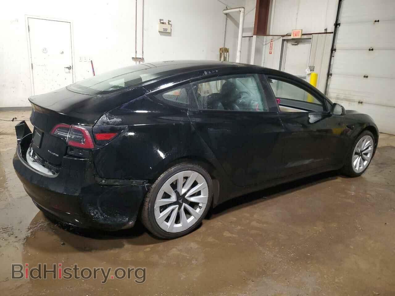 2022 TESLA MODEL 3 - VIN: 5YJ3E1EB6NF186943 - Photo 3