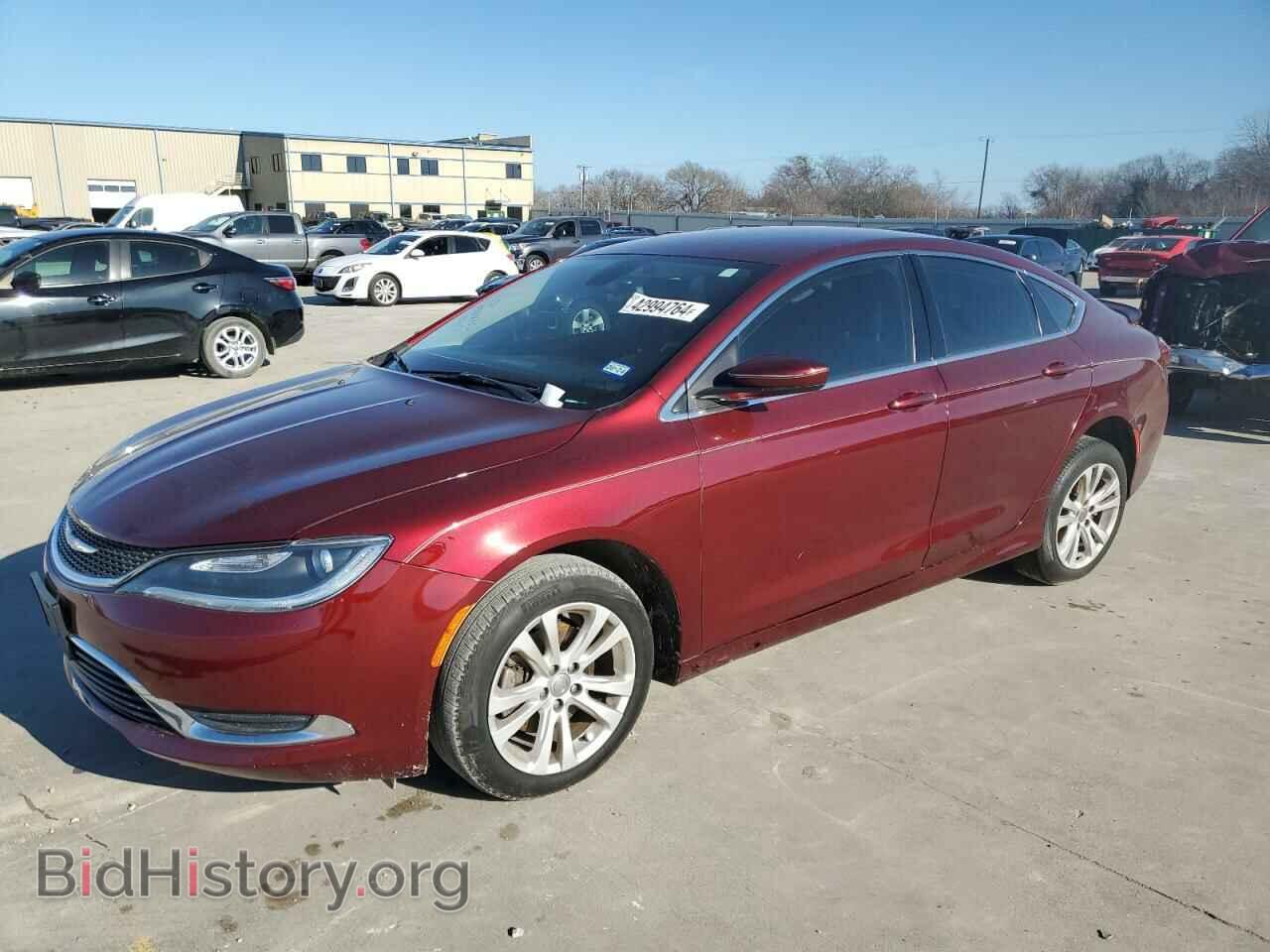 Фотография 1C3CCCAB7GN133362 - CHRYSLER 200 2016
