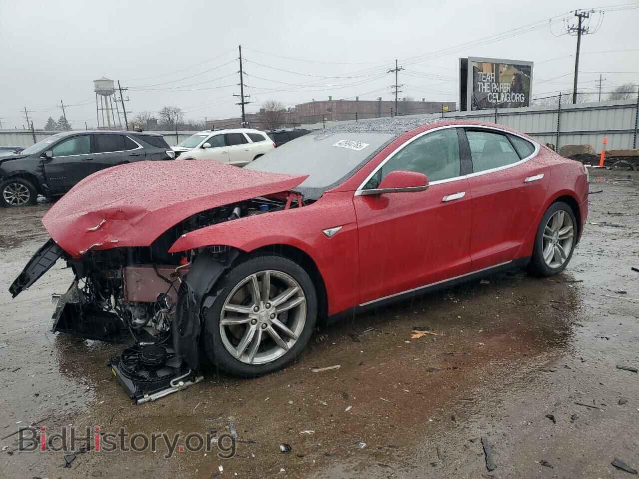 Фотография 5YJSA1E26FF115945 - TESLA MODEL S 2015