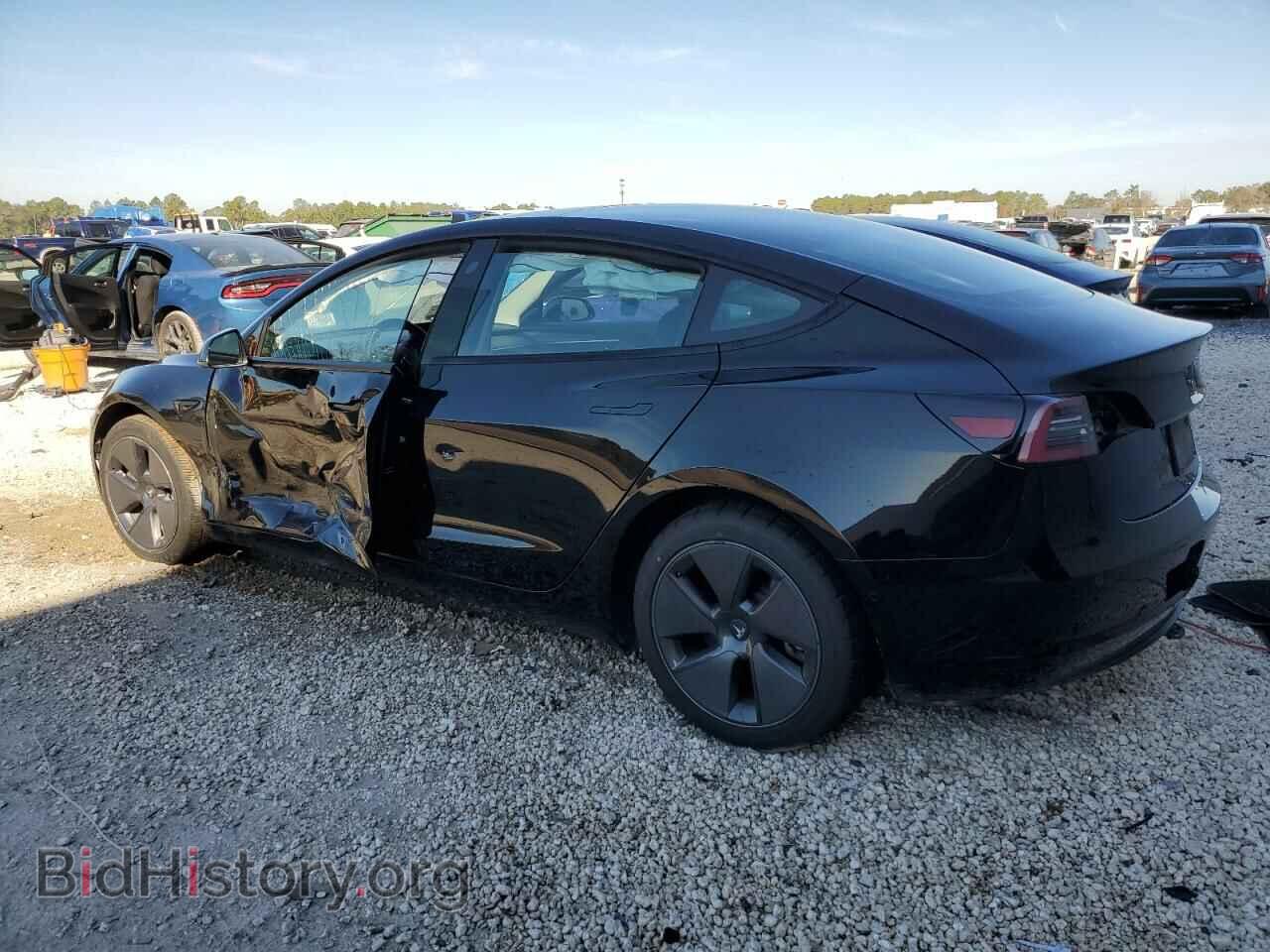 2022 TESLA MODEL 3 - VIN: 5YJ3E1EAXNF370855 - Фото 2
