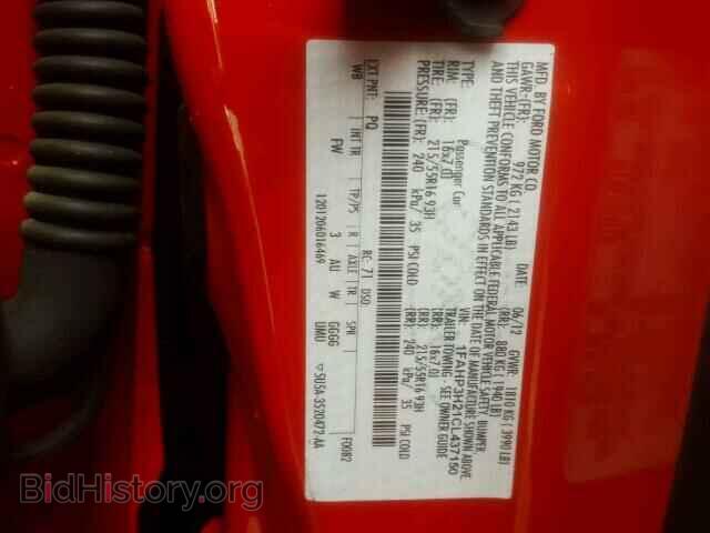 2012 FORD FOCUS - VIN: 1FAHP3H21CL437150 - Фото 10