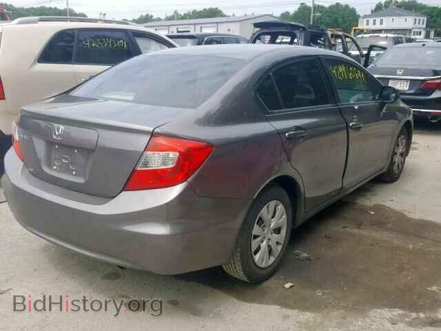 2012 HONDA CIVIC LX - VIN: 19XFB2F53CE076343 - Фото 4
