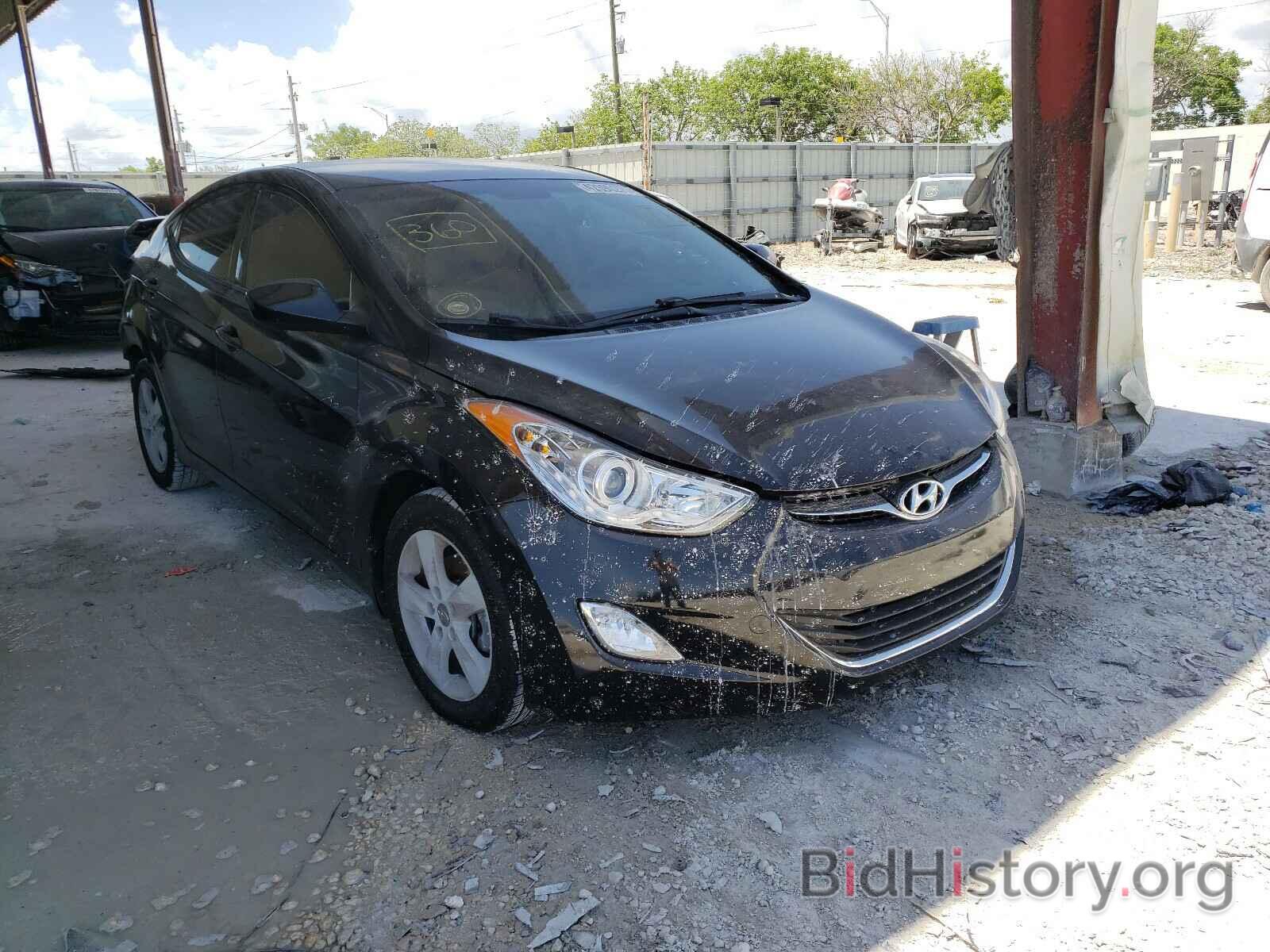 Photo KMHDH4AEXDU732058 - HYUNDAI ELANTRA 2013