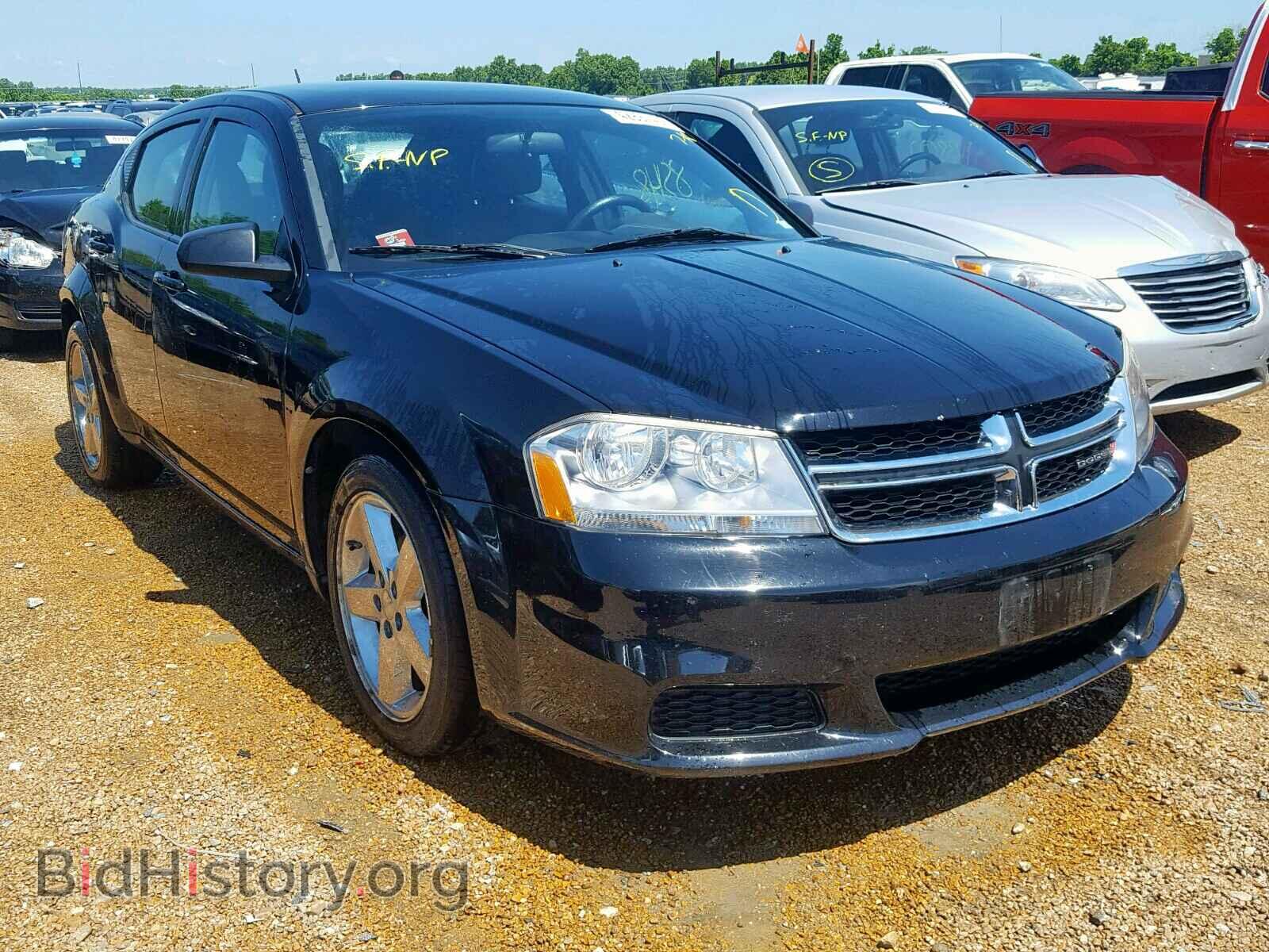 Фотография 1C3CDZAB8DN668969 - DODGE AVENGER 2013