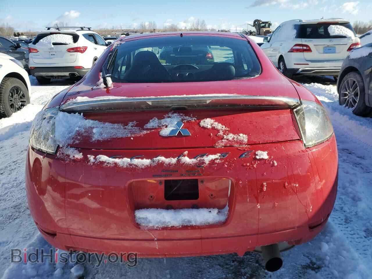 2006 MITSUBISHI ECLIPSE - VIN: 4A3AK24F96E603272 - Фото 6