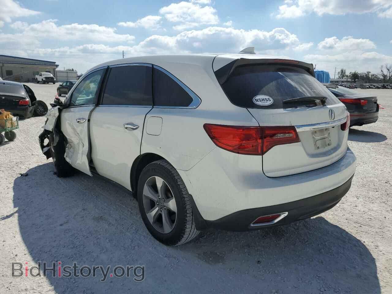 2015 ACURA MDX - VIN: 5FRYD3H21FB003142 - Фото 2