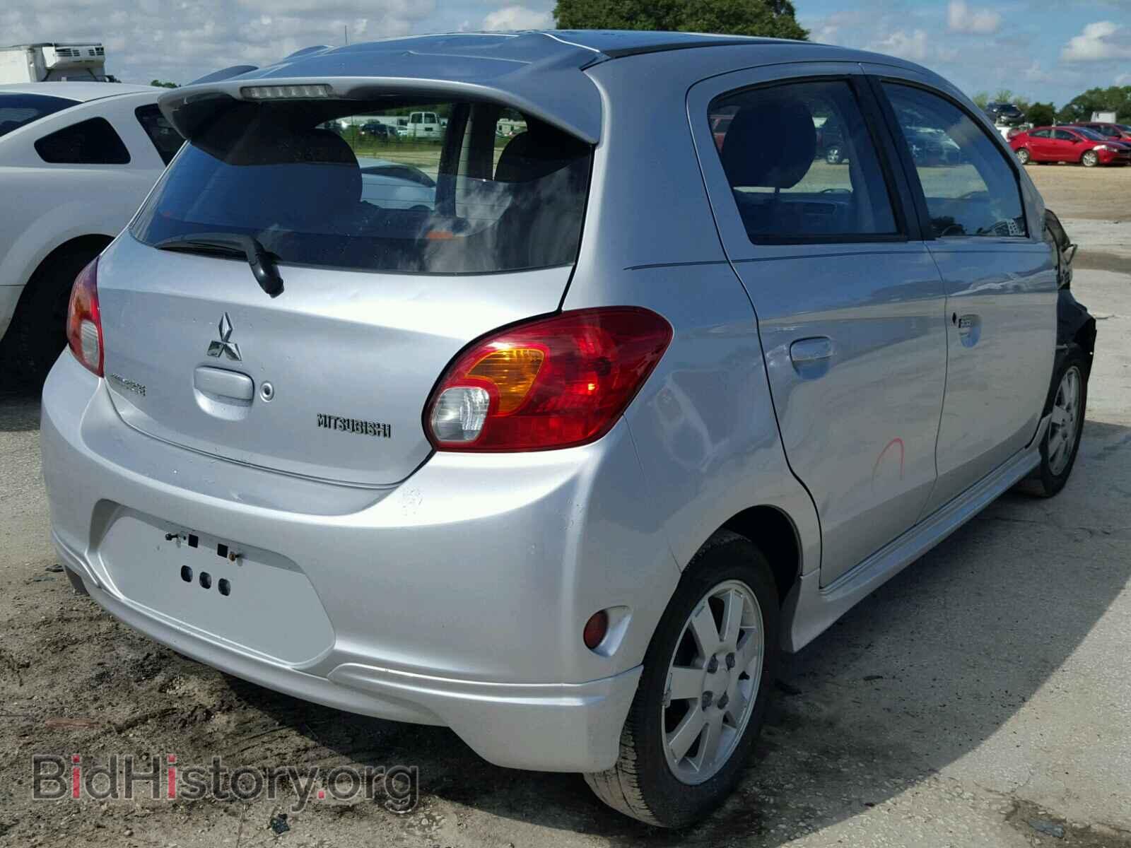 2014 MITSUBISHI MIRAGE - VIN: ML32A4HJ7EH002432 - Фото 4