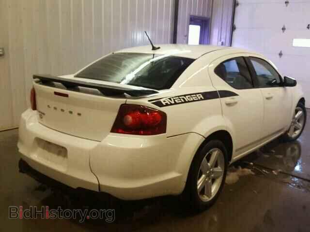2013 DODGE AVENGER - VIN: 1C3CDZAB0DN551225 - Фото 4