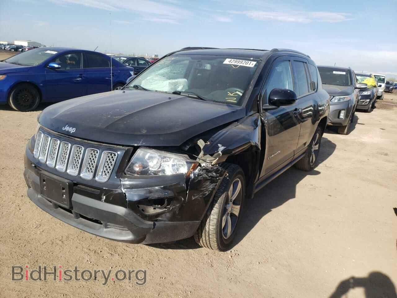 2016 JEEP COMPASS - VIN: 1C4NJDEB9GD596376 - Фото 2