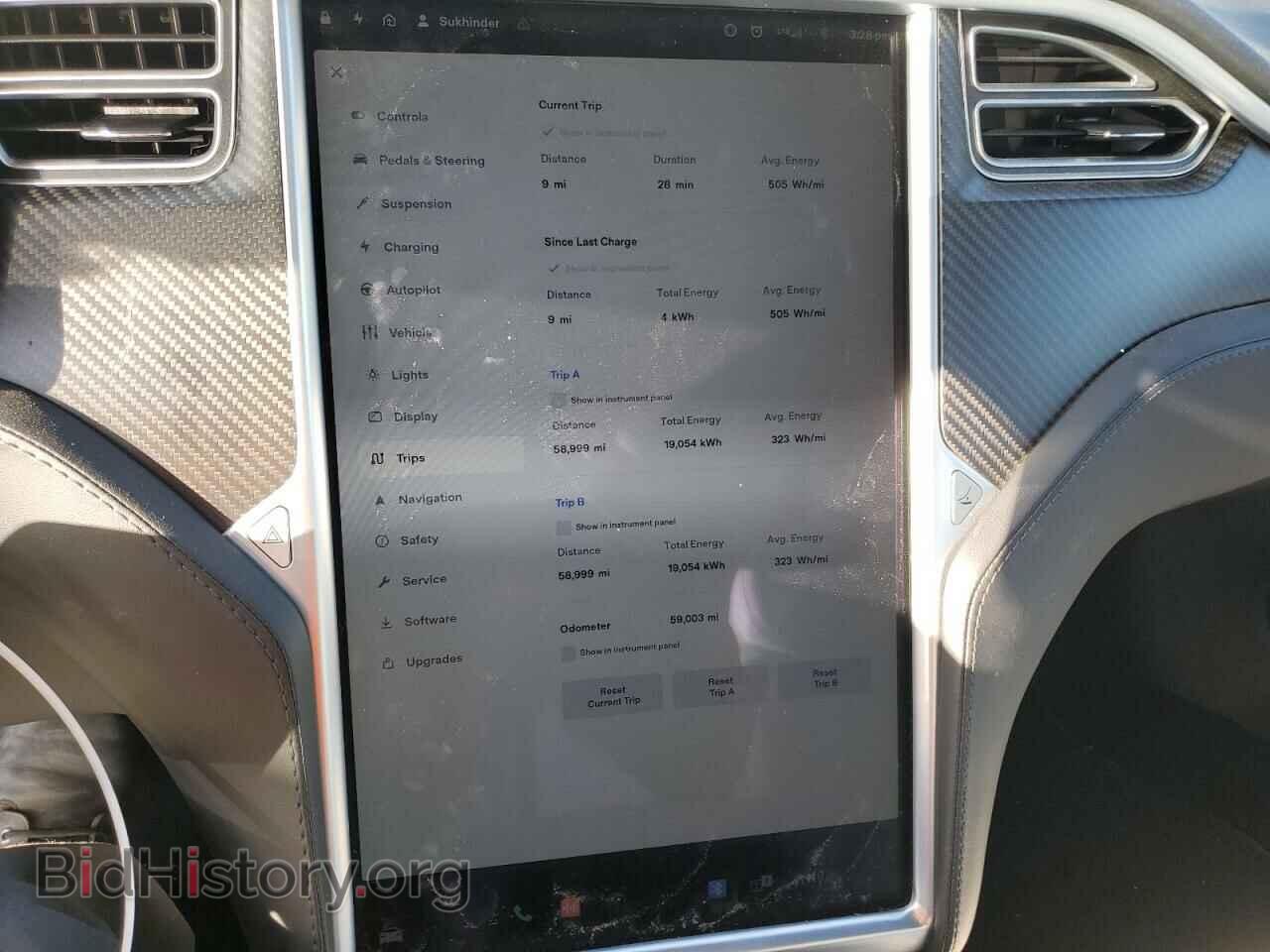 2017 TESLA MODEL S - VIN: 5YJSA1E23HF234197 - Photo 9