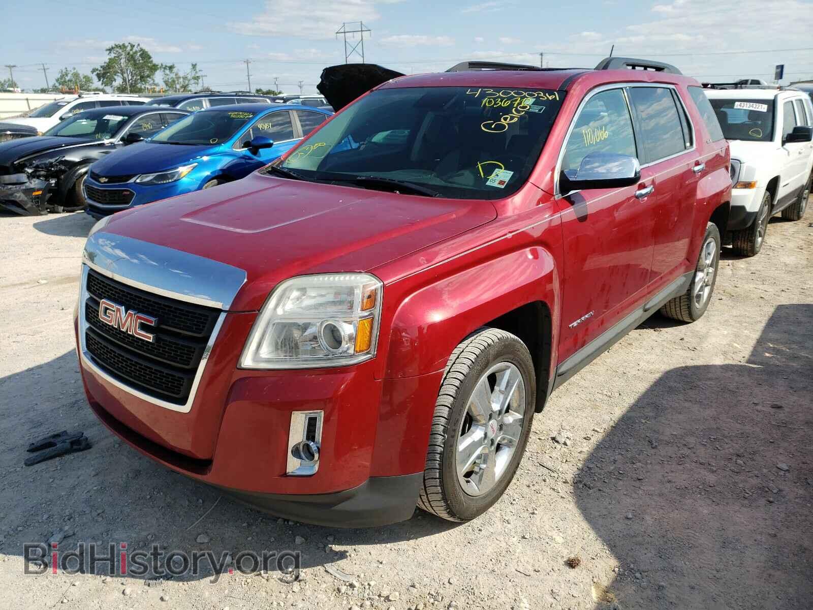 2014 GMC TERRAIN - VIN: 2GKFLRE35E6103670 - Фото 2