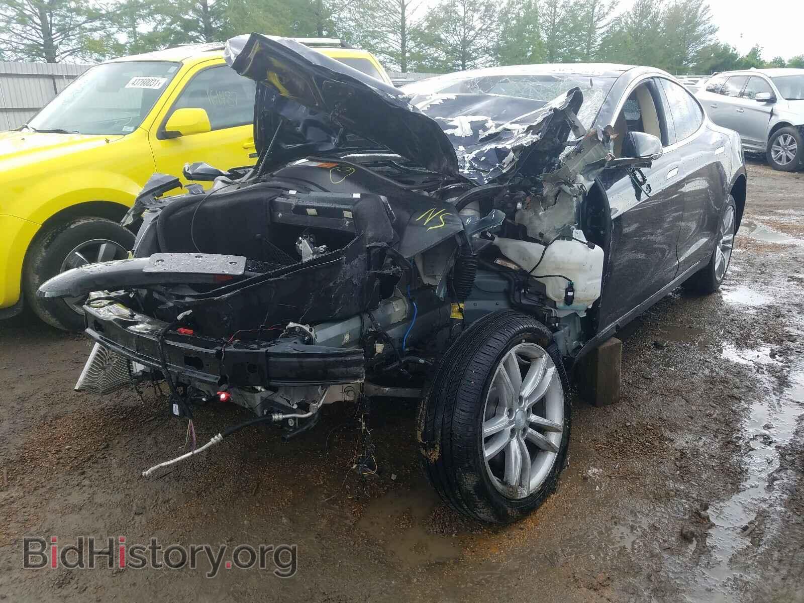 2012 TESLA MODEL S - VIN: 5YJSA1CN4CFP01620 - Photo 2