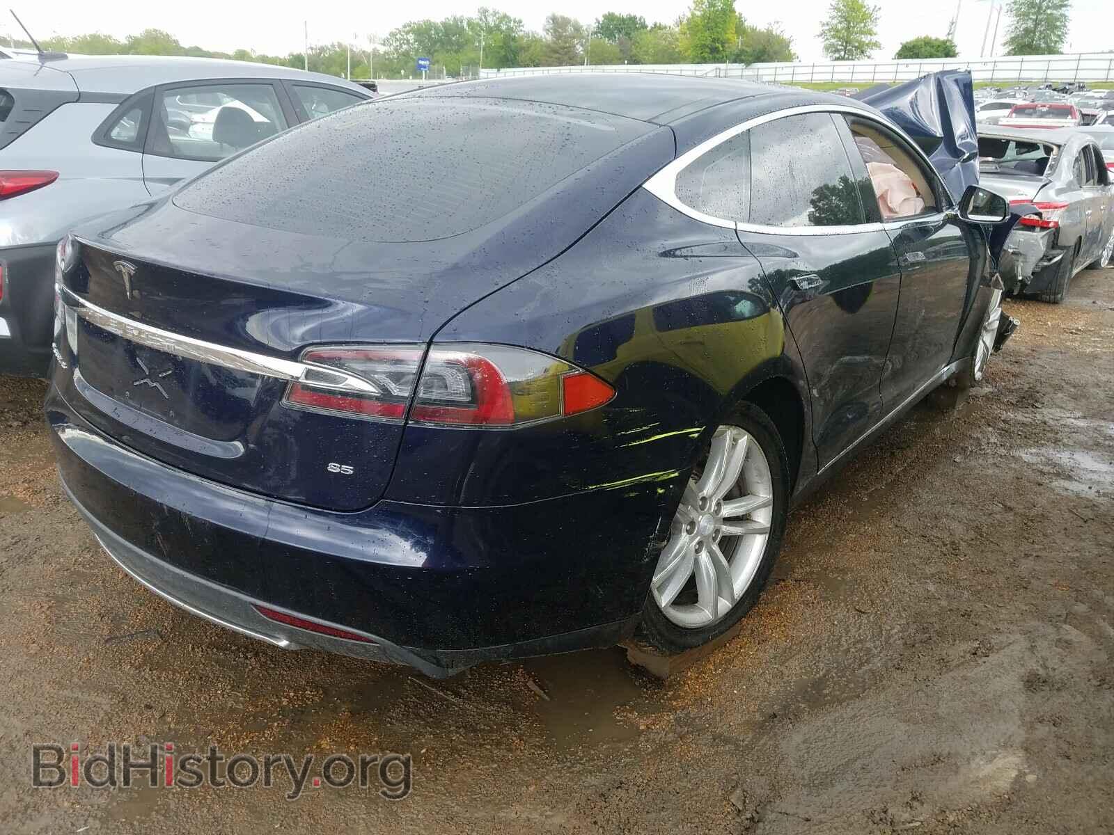 2012 TESLA MODEL S - VIN: 5YJSA1CN4CFP01620 - Photo 4