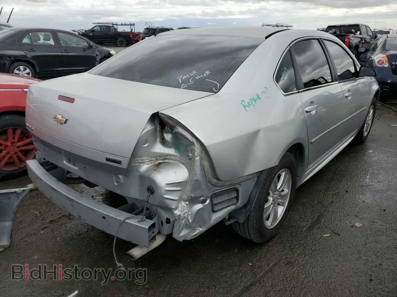 2012 CHEVROLET IMPALA - VIN: 2G1WF5E35C1311837 - Фото 3