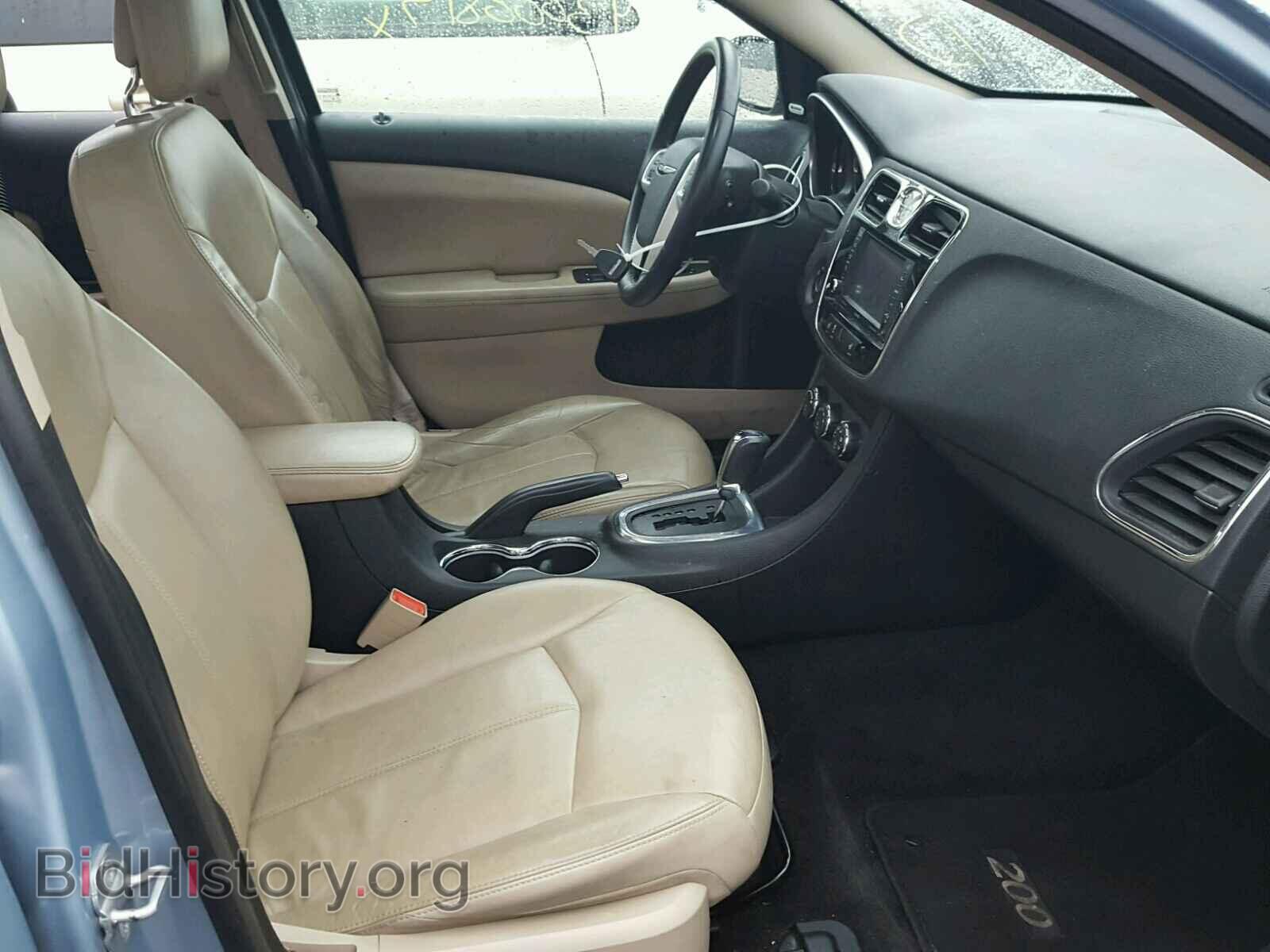 2013 CHRYSLER 200 - VIN: 1C3CCBCGXDN505257 - Фото 5