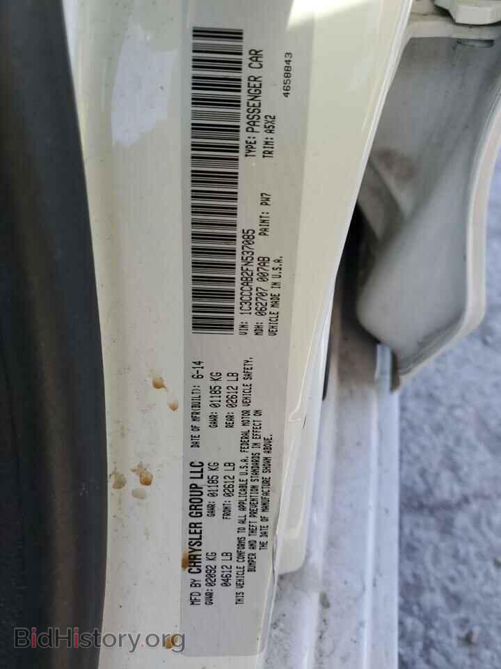 2015 CHRYSLER 200 - VIN: 1C3CCCAB2FN537085 - Фото 12