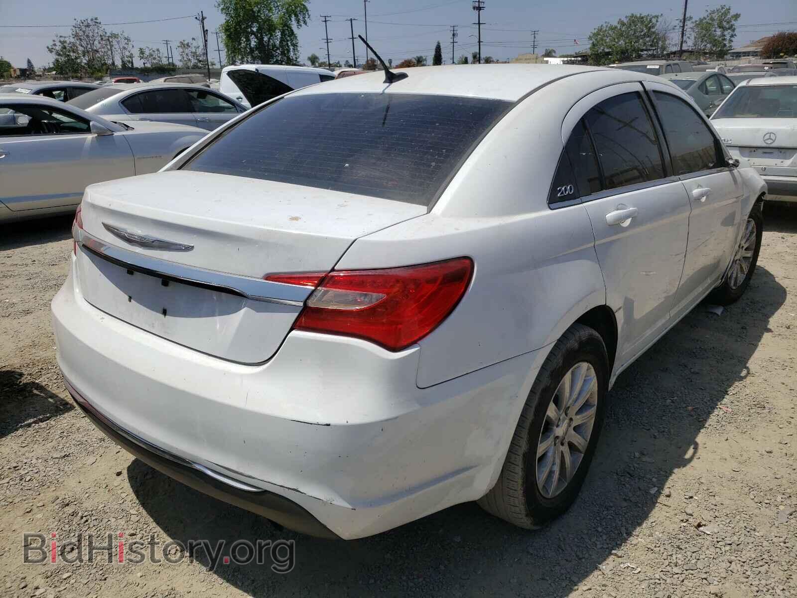 2013 CHRYSLER 200 - VIN: 1C3CCBBB6DN764561 - Фото 4