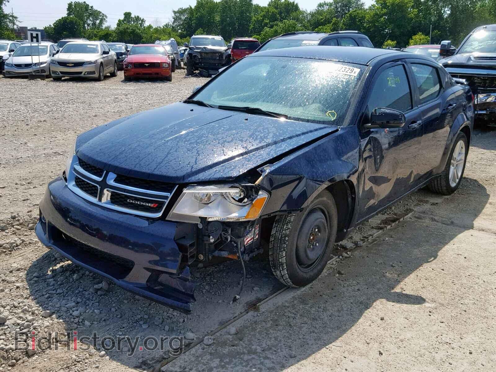 2014 DODGE AVENGER - VIN: 1C3CDZCB8EN102423 - Фото 2