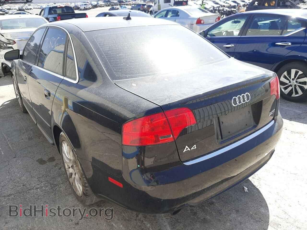2008 AUDI A4 - VIN: WAUAF78EX8A170087 - Фото 3
