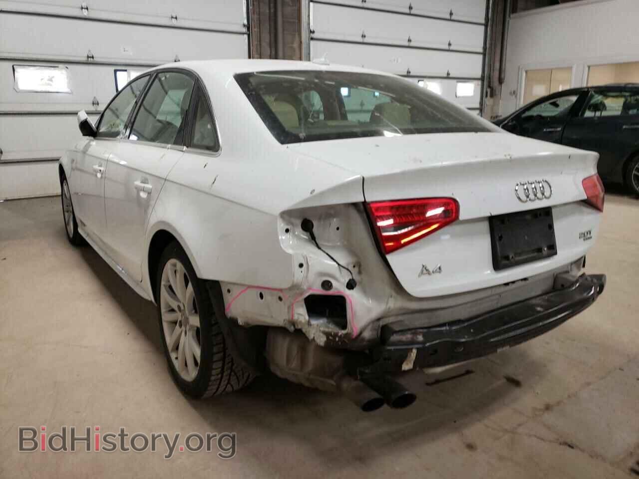 2014 AUDI A4 - VIN: WAUBFAFLXEN031844 - Фото 3