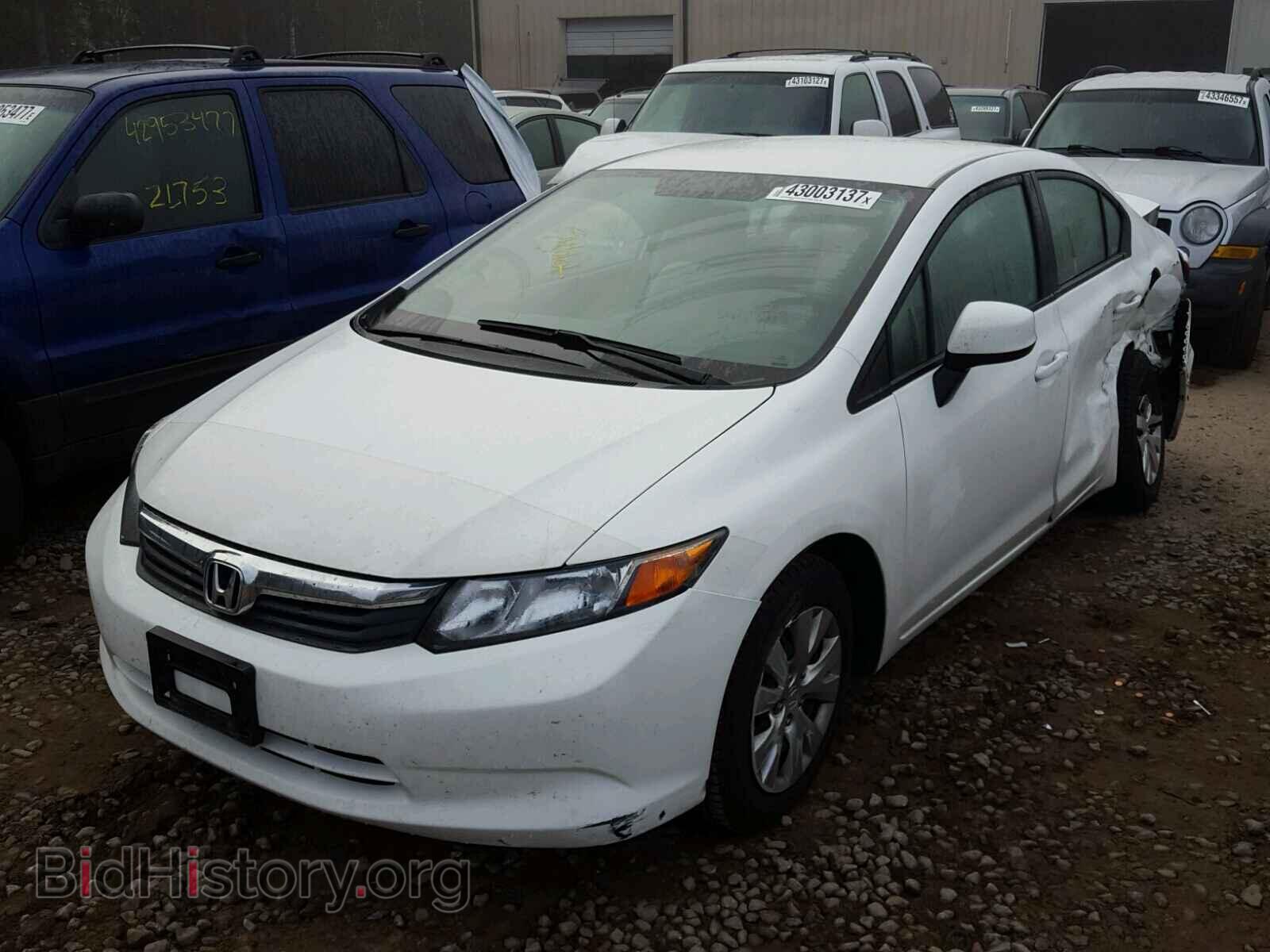 2012 HONDA CIVIC - VIN: 19XFB2F51CE016982 - Фото 2