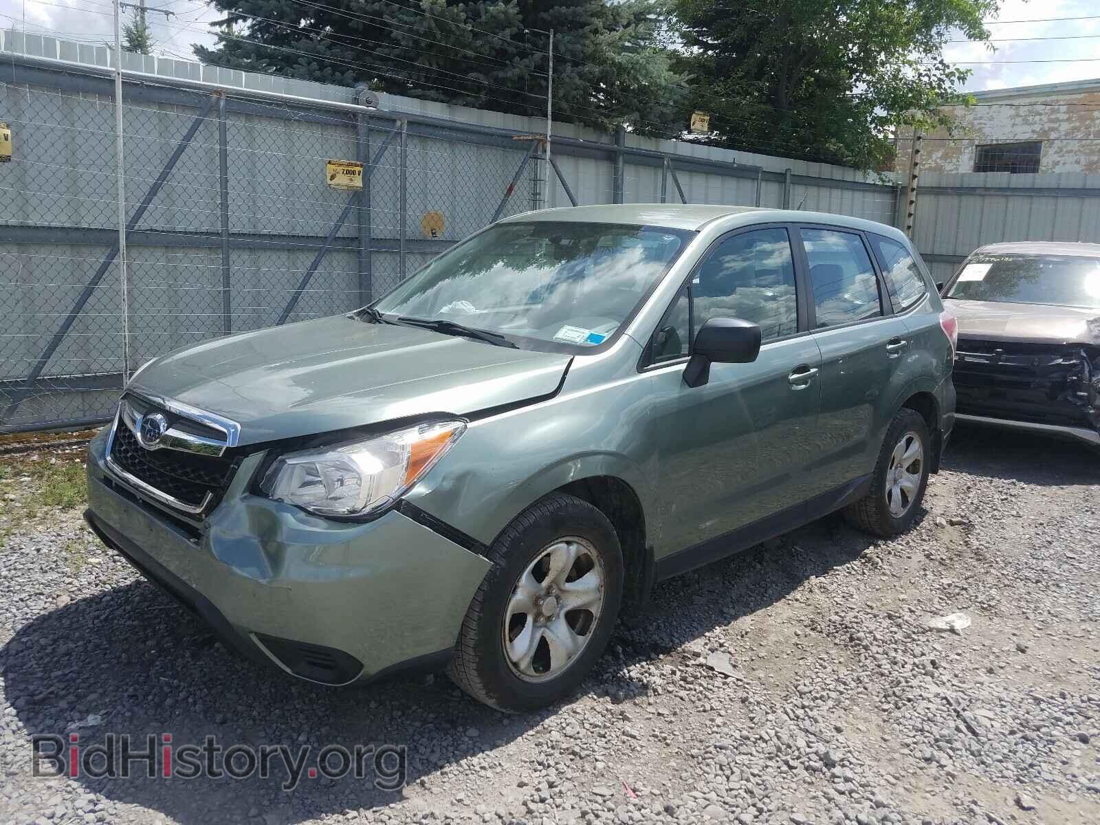 2014 SUBARU FORESTER - VIN: JF2SJAAC7EH517777 - Фото 2