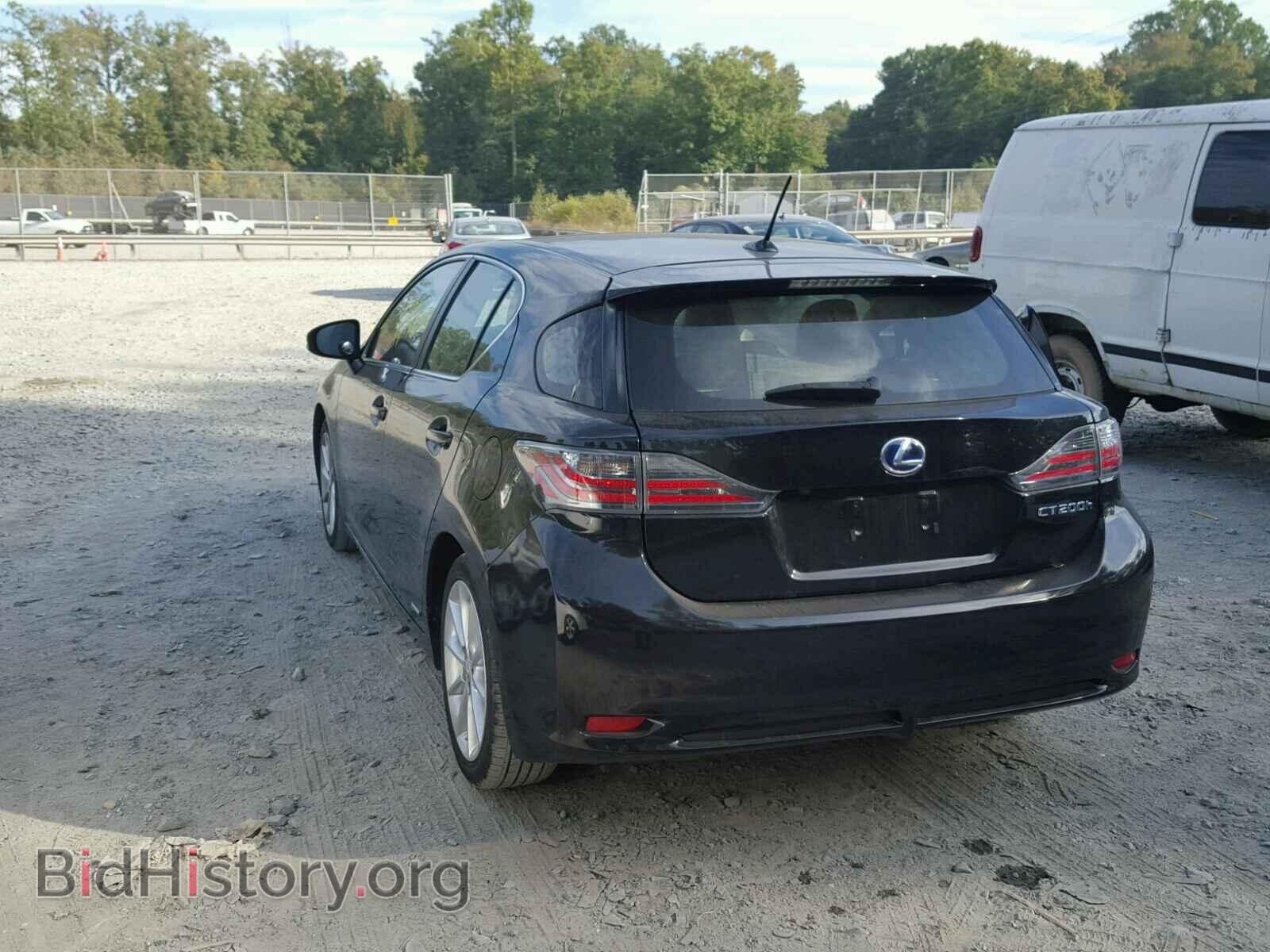 2013 LEXUS CT 200 - VIN: JTHKD5BH8D2157300 - Фото 3