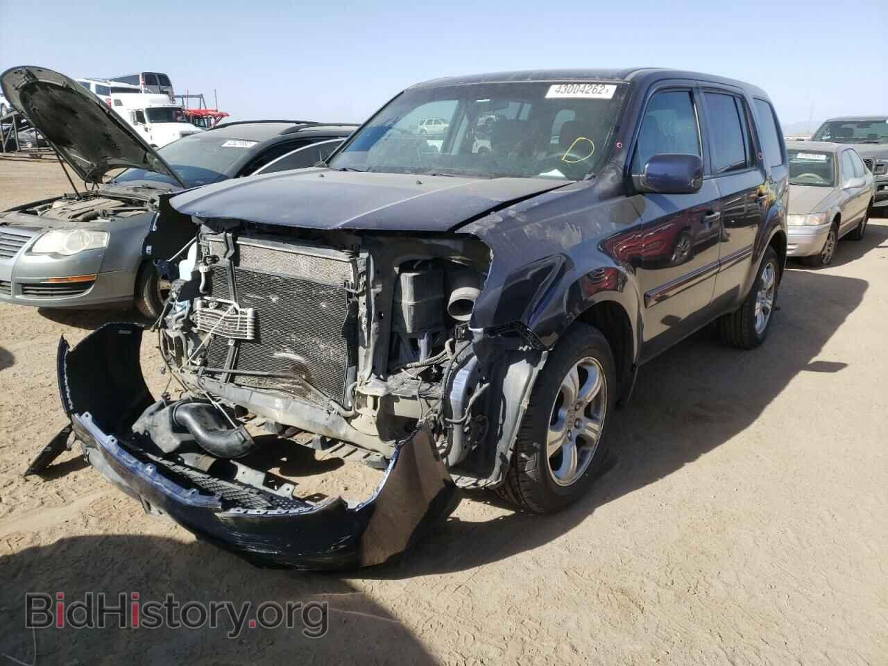 2014 HONDA PILOT - VIN: 5FNYF4H49EB016108 - Фото 2