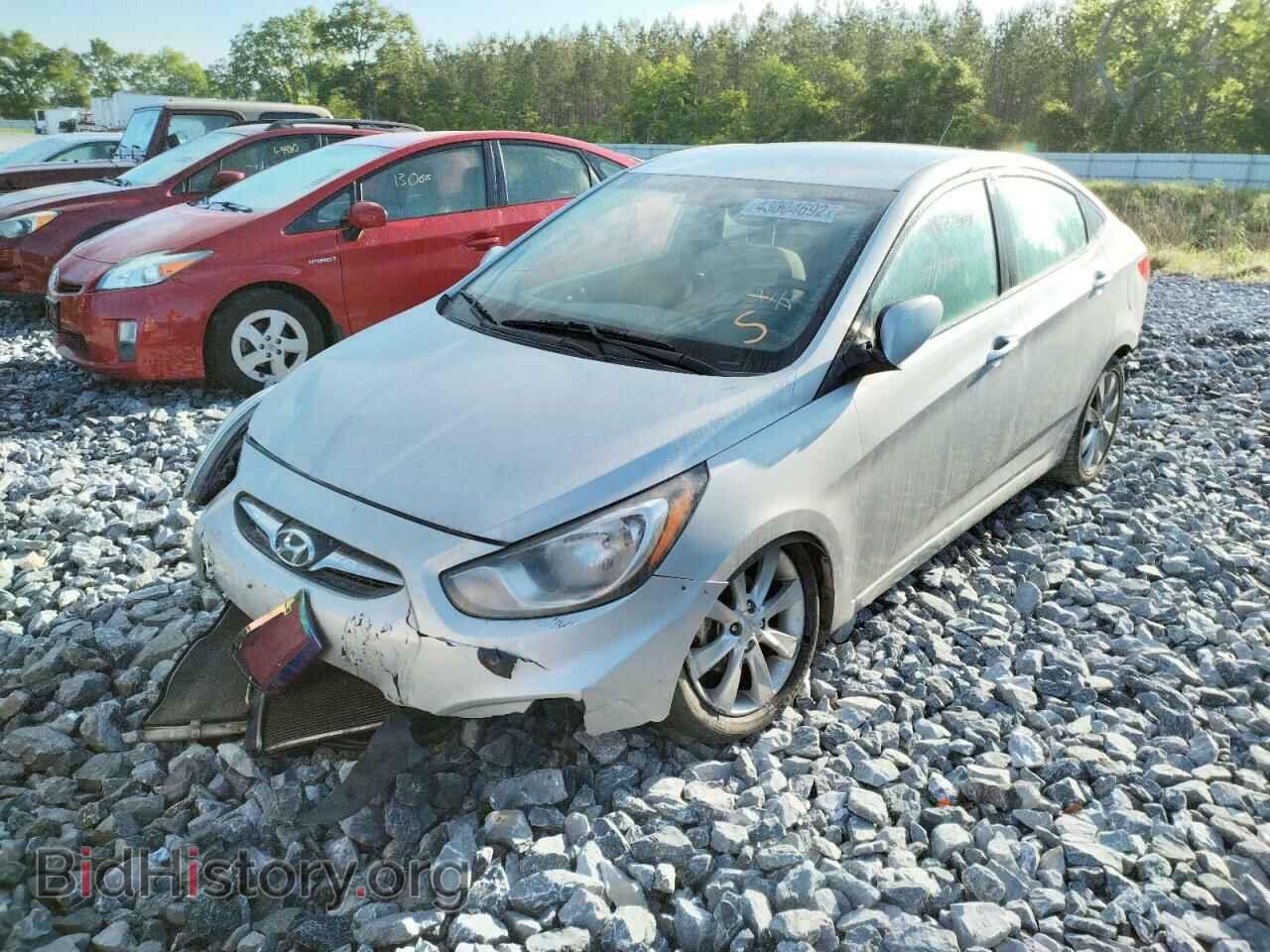 2012 HYUNDAI ACCENT - VIN: KMHCU4AE3CU262400 - Фото 2