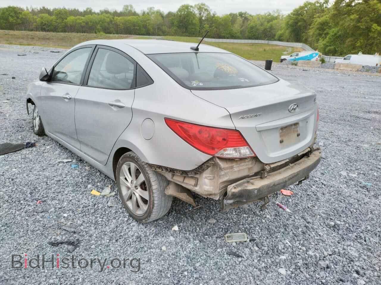 2012 HYUNDAI ACCENT - VIN: KMHCU4AE3CU262400 - Фото 3