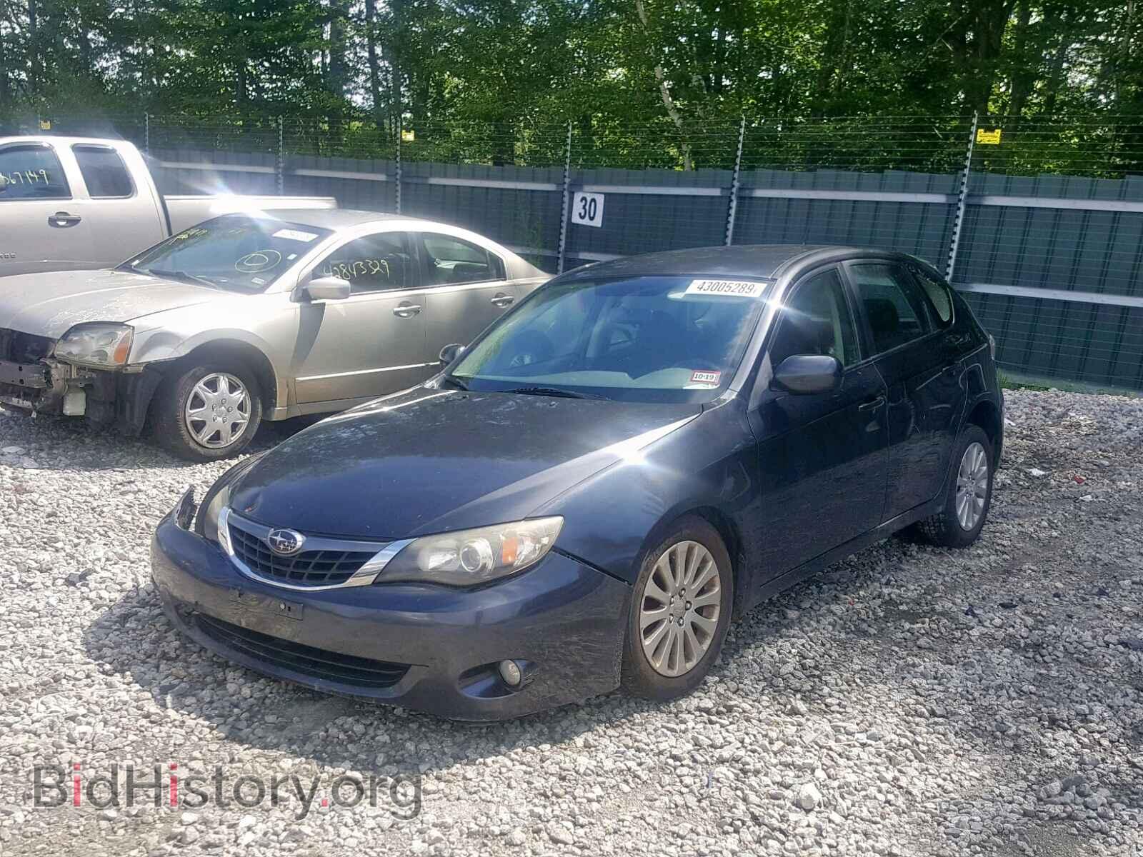2008 SUBARU IMPREZA - VIN: JF1GH61668H813939 - Фото 2