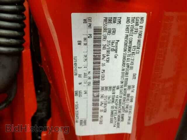 2014 FORD FOCUS - VIN: 1FADP3F21EL417114 - Photo 10