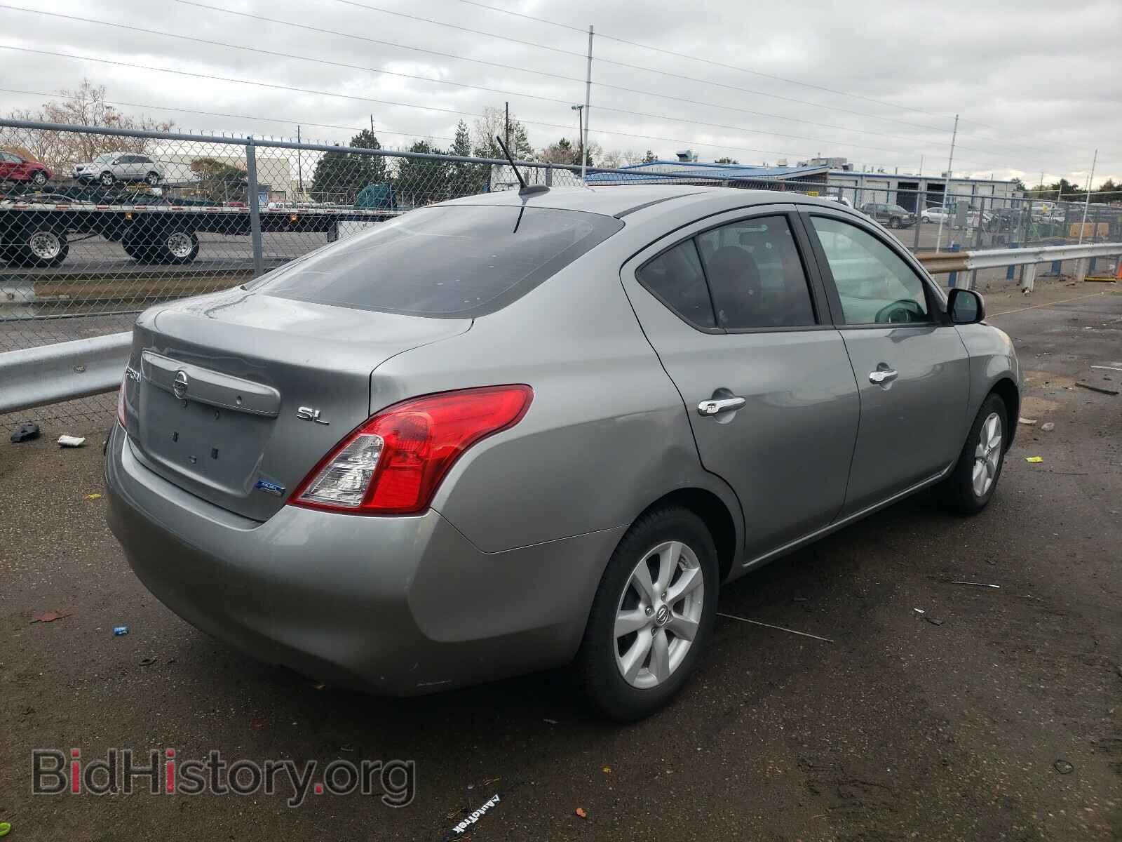 2012 NISSAN VERSA - VIN: 3N1CN7AP4CL875644 - Фото 4