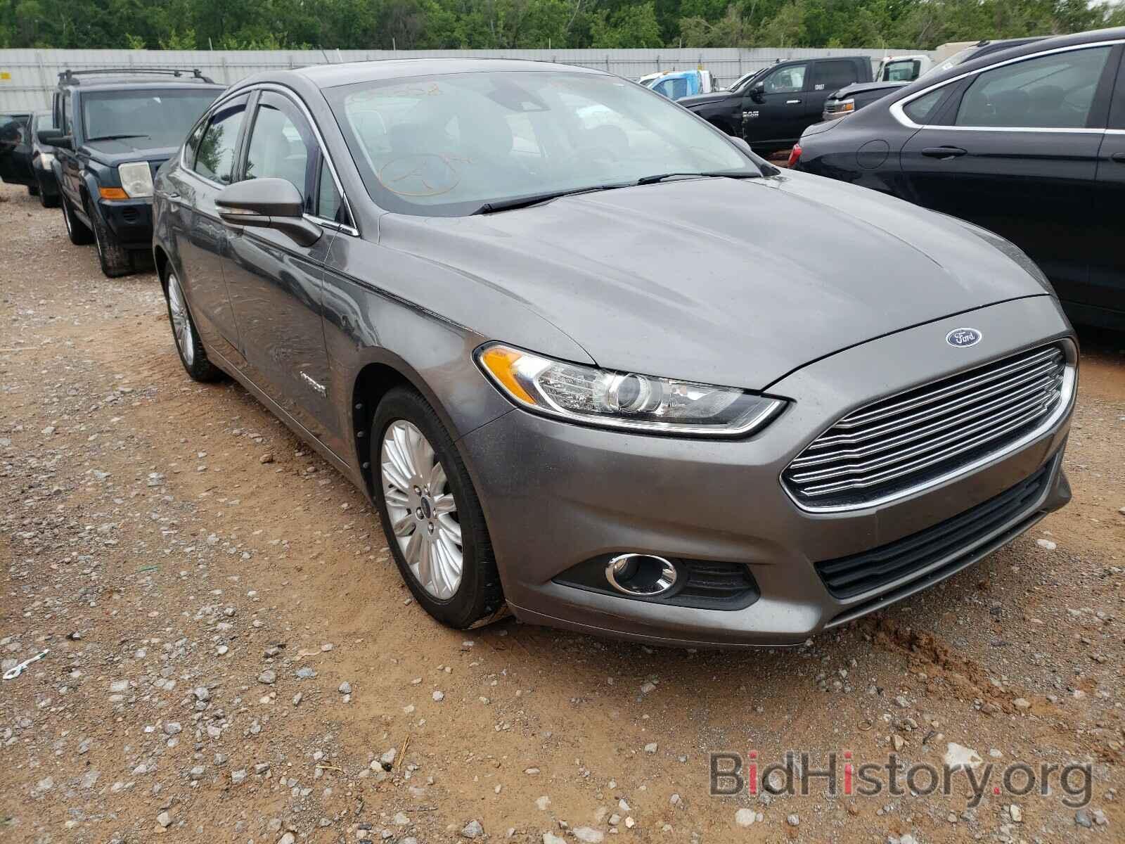 Photo 3FA6P0LU6DR204558 - FORD FUSION 2013