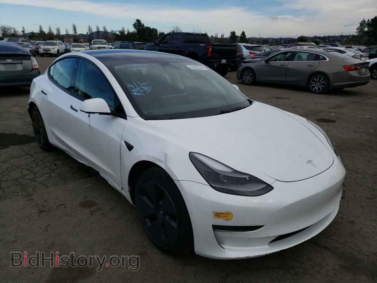 2021 TESLA MODEL 3 - VIN: 5YJ3E1EA2MF986984 - Фото 4