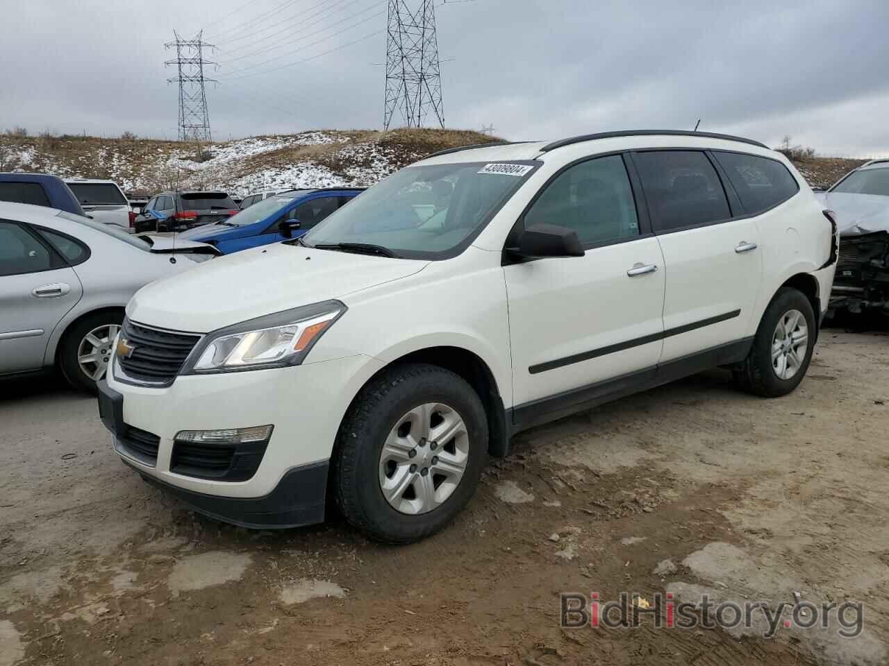 Фотография 1GNKVFKD6EJ212651 - CHEVROLET TRAVERSE 2014