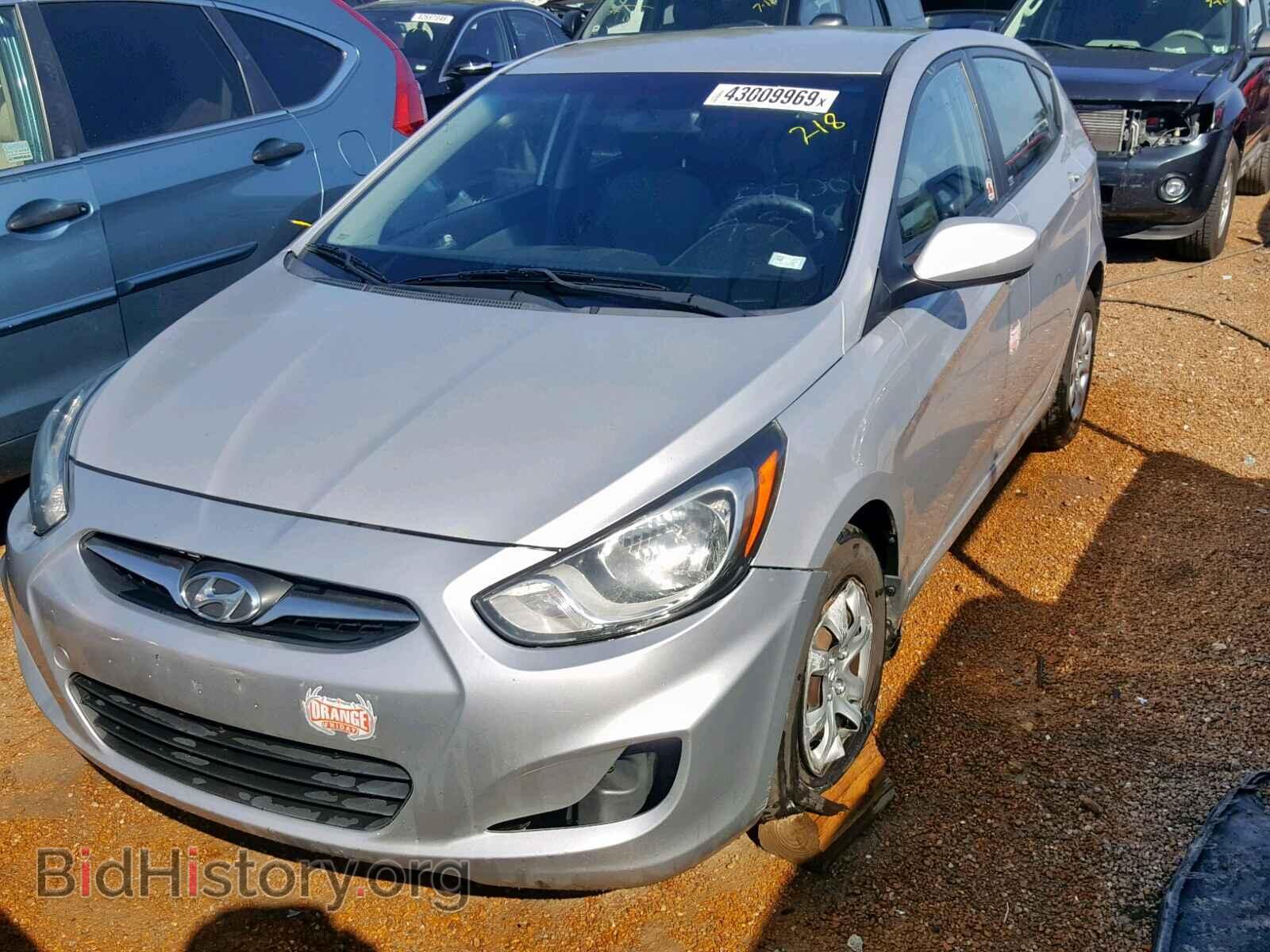 2013 HYUNDAI ACCENT - VIN: KMHCT5AE8DU078922 - Фото 2