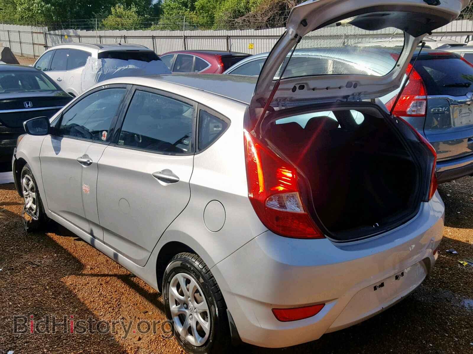 2013 HYUNDAI ACCENT - VIN: KMHCT5AE8DU078922 - Фото 3