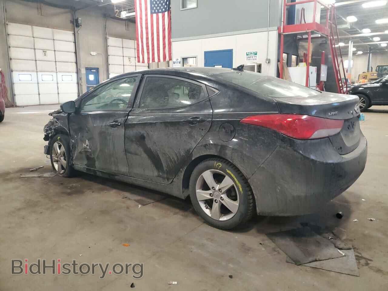 2011 HYUNDAI ELANTRA - VIN: KMHDH4AE2BU106906 - Фото 2
