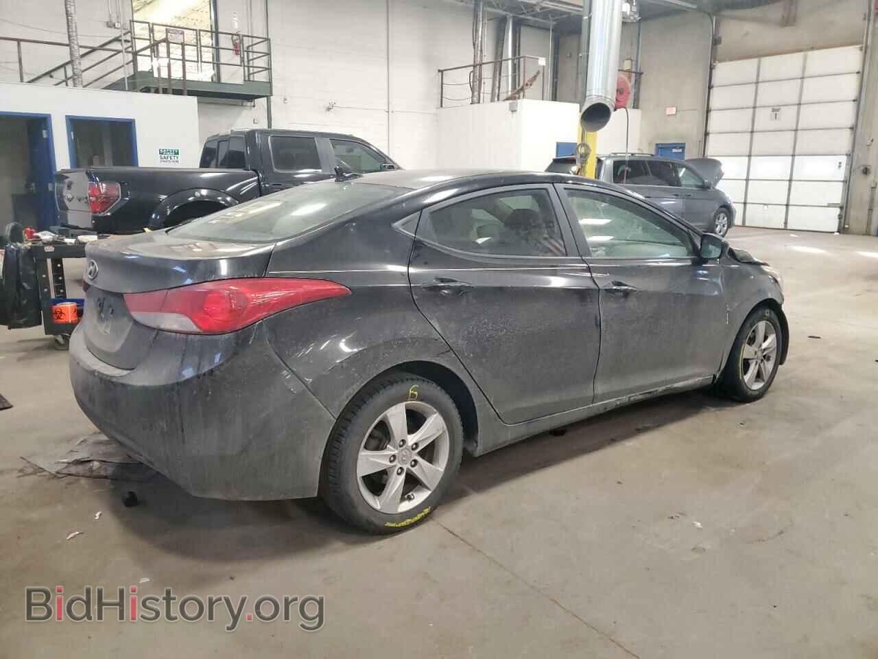 2011 HYUNDAI ELANTRA - VIN: KMHDH4AE2BU106906 - Фото 3