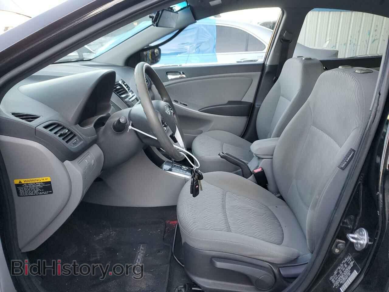 2012 HYUNDAI ACCENT - VIN: KMHCU4AE2CU256247 - Фото 7