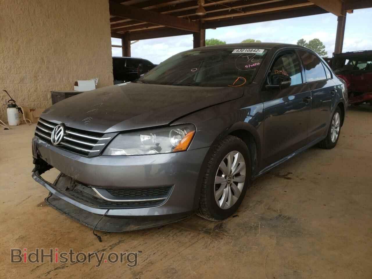 2013 VOLKSWAGEN PASSAT - VIN: 1VWAP7A39DC094639 - Фото 2